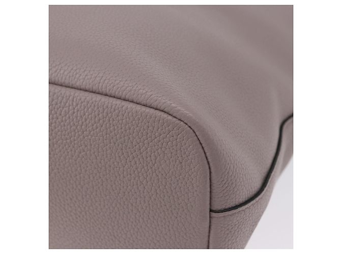 Bolso de hombro PRADA en cuero Taurillon Gris Oro 1BE066 Auth am12351SAM Castaño Dorado - vista 15