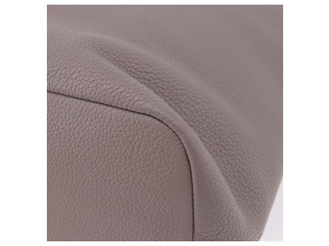 Bolso de hombro PRADA en cuero Taurillon Gris Oro 1BE066 Auth am12351SAM Castaño Dorado - vista 17