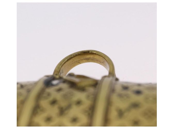 LOUIS VUITTON Presse-papier Motif Monogram Keepall Métal Ton Or LV Auth 198558A - vue 9