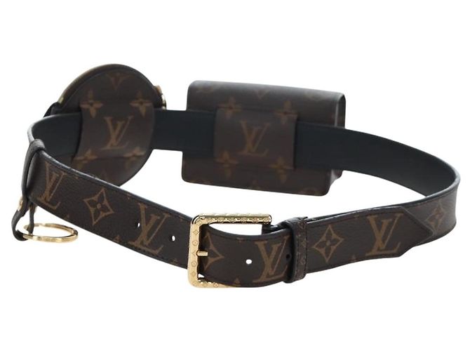 LOUIS VUITTON Monogram Ceinture Daily Waist Bag M0236 LV Auth 199062M Monogramma - vista 2