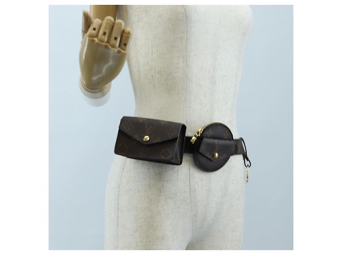LOUIS VUITTON Monogram Ceinture Daily Waist Bag M0236 LV Auth 199062M Monogramma - vista 36