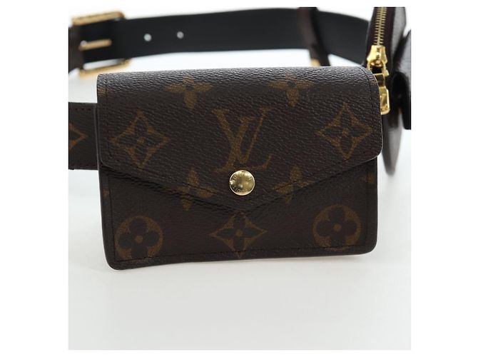 LOUIS VUITTON Monogram Ceinture Daily Waist Bag M0236 LV Auth 199062M Monogramma - vista 6