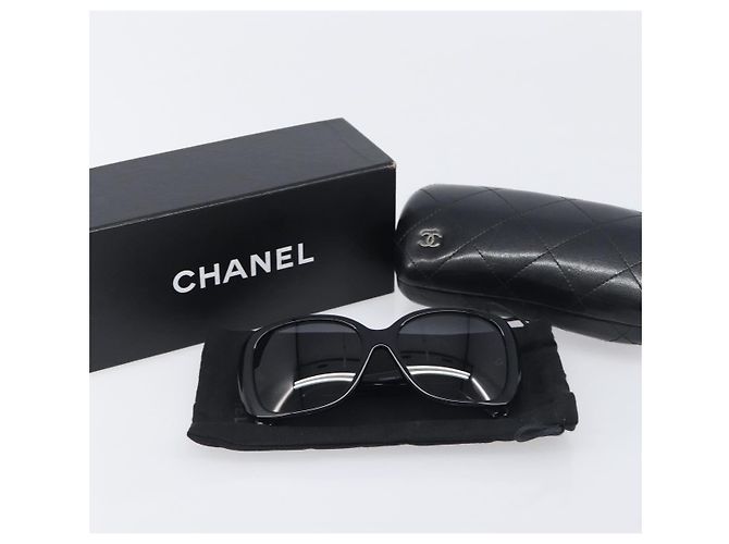 Gafas de sol CHANEL metal Black CC Auth yk20732M Negro - vista 12