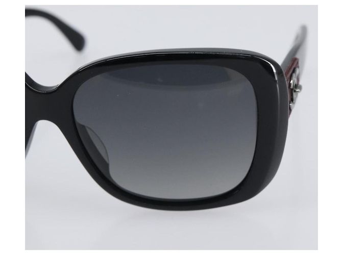 Gafas de sol CHANEL metal Black CC Auth yk20732M Negro - vista 6