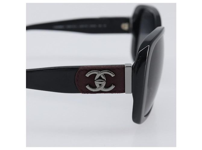 Gafas de sol CHANEL metal Black CC Auth yk20732M Negro - vista 7