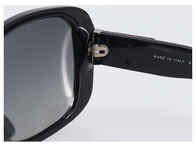 Gafas de sol CHANEL metal Black CC Auth yk20732M Negro - vista 8