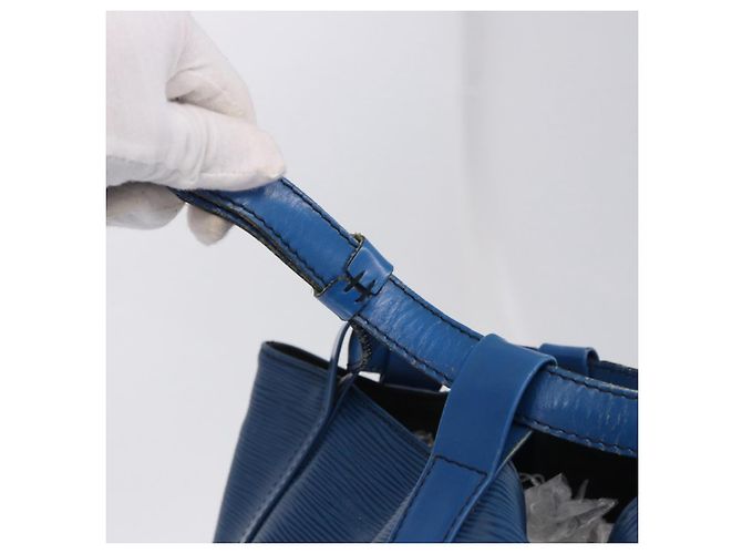LOUIS VUITTON Epi Randonnee GM Shoulder Bag Blue M43085 LV Auth ka5822 - vista 10