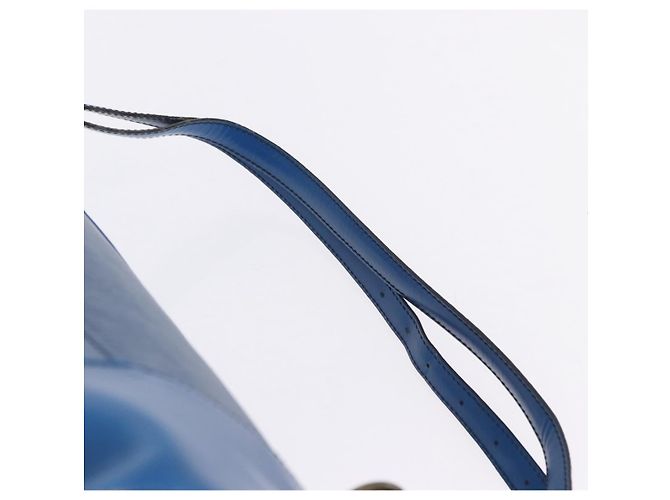 LOUIS VUITTON Epi Randonnee GM Shoulder Bag Blue M43085 LV Auth ka5822 - vista 14
