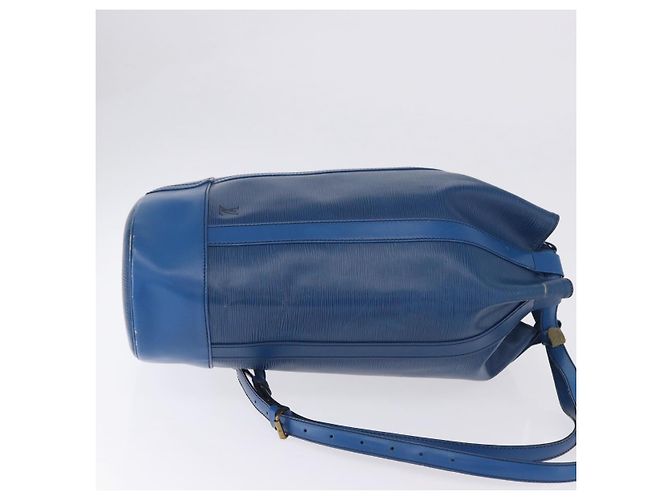 LOUIS VUITTON Epi Randonnee GM Shoulder Bag Blue M43085 LV Auth ka5822 - vista 3