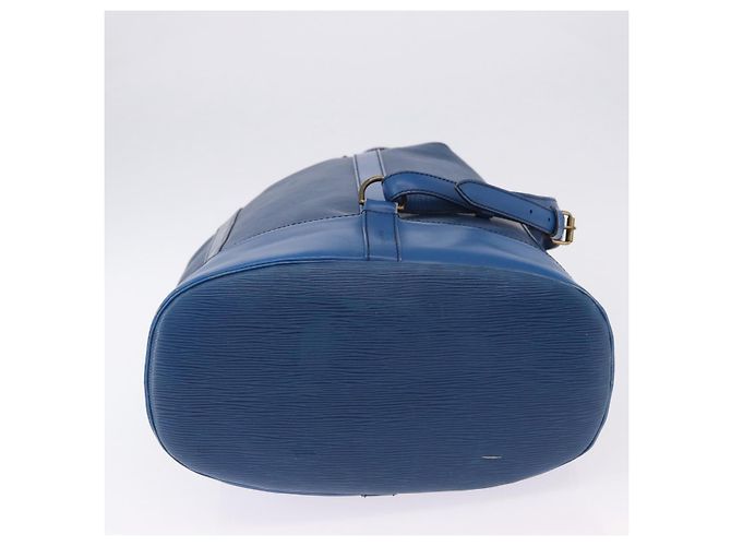 LOUIS VUITTON Epi Randonnee GM Shoulder Bag Blue M43085 LV Auth ka5822 - vista 7