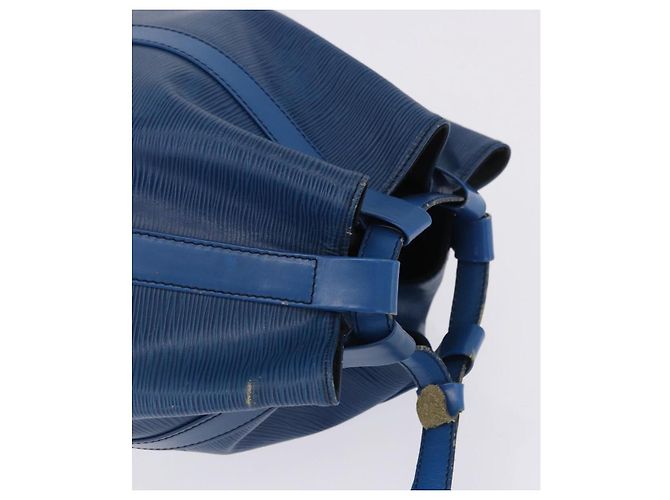 LOUIS VUITTON Epi Randonnee GM Shoulder Bag Blue M43085 LV Auth ka5822 - vista 8