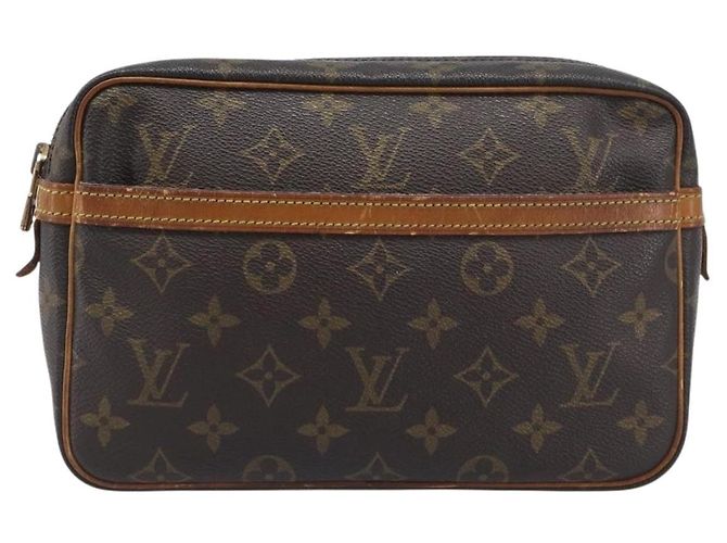 LOUIS VUITTON Monogram Compiegne 23 Clutch Bag M51847 LV Auth 198903 Monogramma - vista 13