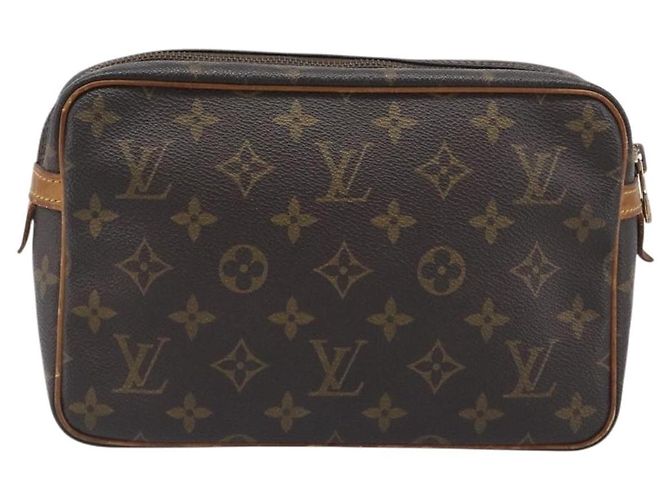 LOUIS VUITTON Monogram Compiegne 23 Clutch Bag M51847 LV Auth 198903 Monogramma - vista 2