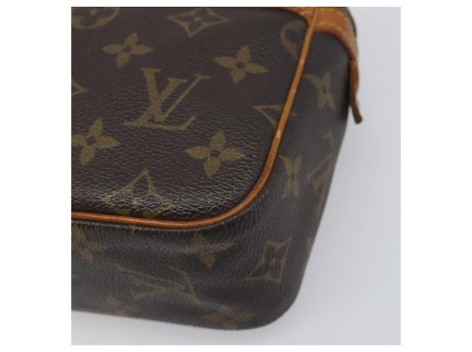 LOUIS VUITTON Monogram Compiegne 23 Clutch Bag M51847 LV Auth 198903 Monogramma - vista 7
