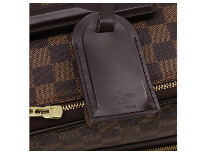 LOUIS VUITTON Damier Ebene Pegas 55 Suitcase N23294 LV Auth 194416 - vista 23