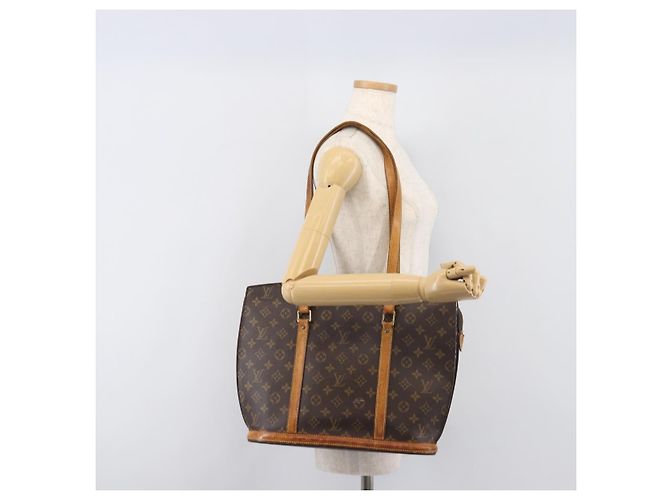 Borsa Tote LOUIS VUITTON Monogram Babylone M51102 LV Auth 198900 Monogramma - vista 25