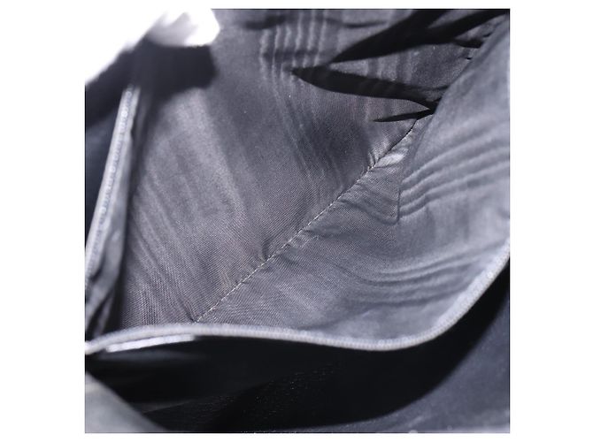 16 Céline Borsa Tote CELINE Macadam PVC Pelle Nero Tono Oro Auth BA15388 - vista 11