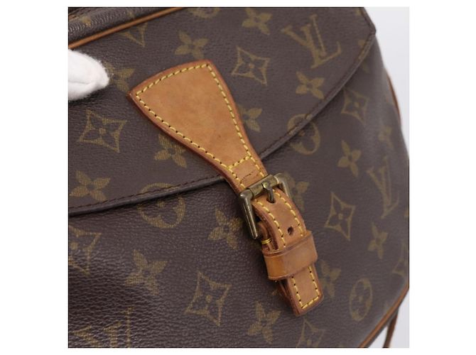 Borsa a tracolla LOUIS VUITTON Monogram Jeune Fille MM M51226 LV Auth 198960 Monogramma - vista 18
