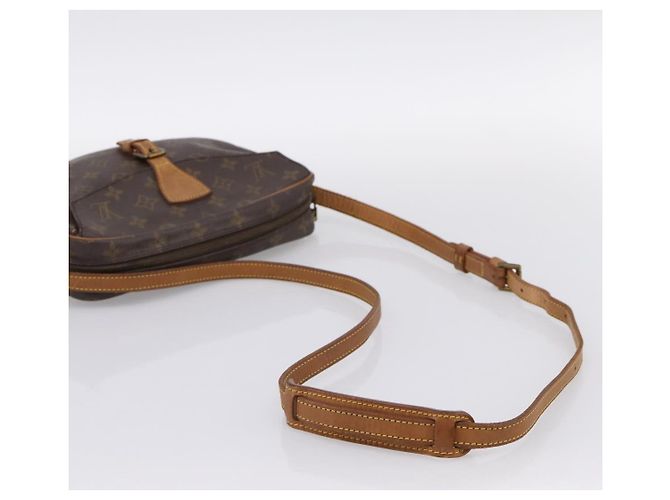 Borsa a tracolla LOUIS VUITTON Monogram Jeune Fille MM M51226 LV Auth 198960 Monogramma - vista 7