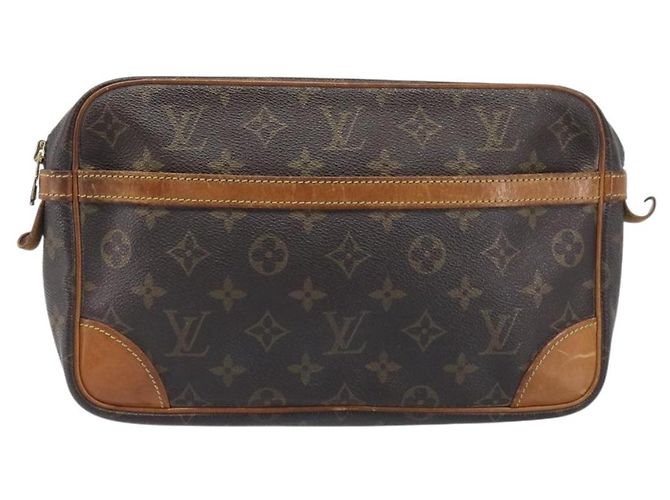 LOUIS VUITTON Monogram Compiegne 28 Clutch Bag M51845 LV Auth 198909 Monogramma - vista 13