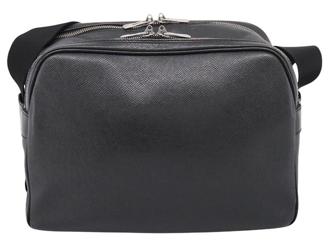 LOUIS VUITTON Borsa a tracolla Taiga Reporter PM Ardoise M30152 LV Auth ka5933 - vista 2