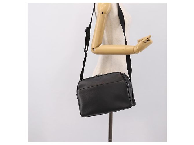 LOUIS VUITTON Borsa a tracolla Taiga Reporter PM Ardoise M30152 LV Auth ka5933 - vista 23
