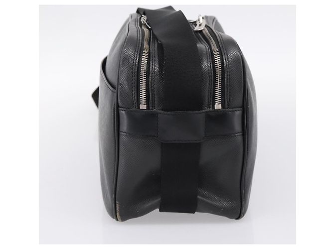 LOUIS VUITTON Borsa a tracolla Taiga Reporter PM Ardoise M30152 LV Auth ka5933 - vista 4