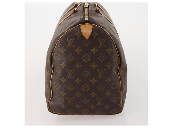 LOUIS VUITTON Monogram Keepall 45 Boston Bag M41428 LV Auth 196325A Monogramma - vista 3