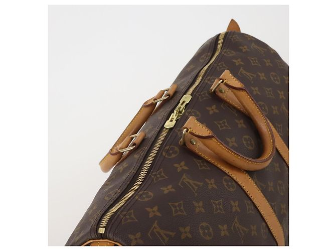 LOUIS VUITTON Monogram Keepall 45 Boston Bag M41428 LV Auth 196325A Monogramma - vista 6