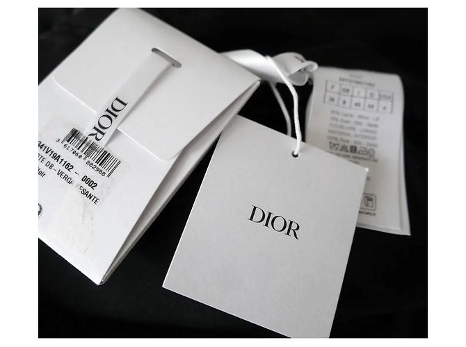 Christian Dior Fall 2014 Cropped Wool Jacket in Black - view 10