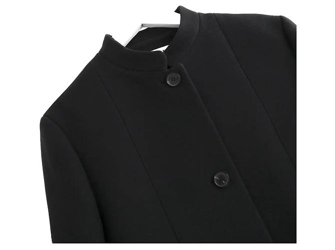 Christian Dior Fall 2014 Cropped Wool Jacket in Black - view 3