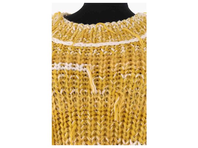 Maison Martin Margiela Gelber Wollpullover - Ansicht 2