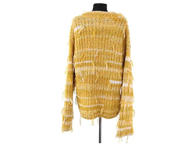 Maison Martin Margiela Gelber Wollpullover - Ansicht 4