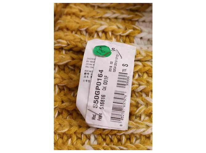 Maison Martin Margiela Gelber Wollpullover - Ansicht 6