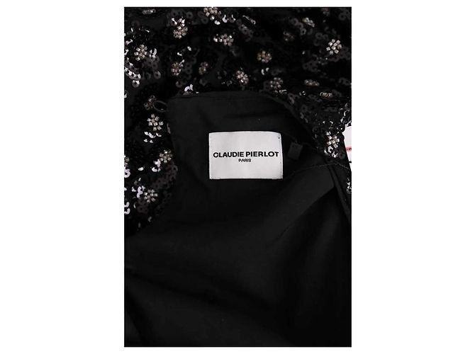 Claudie Pierlot Schwarzes Kleid - Ansicht 5