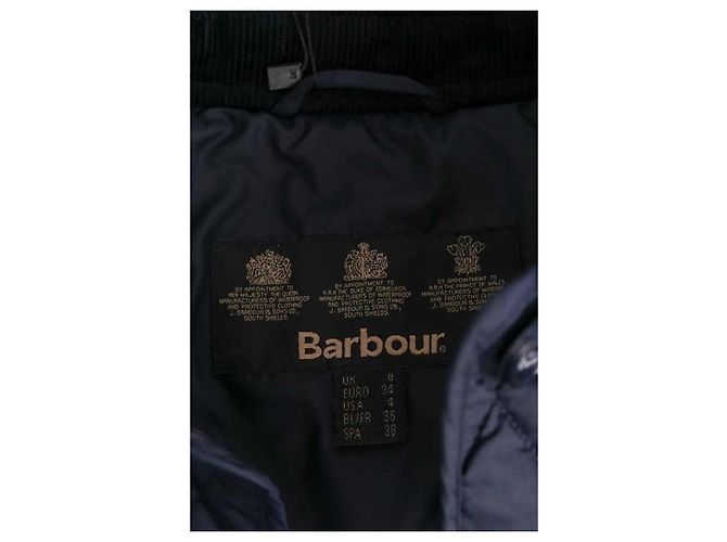 Giacca Barbour blu navy - vista 5