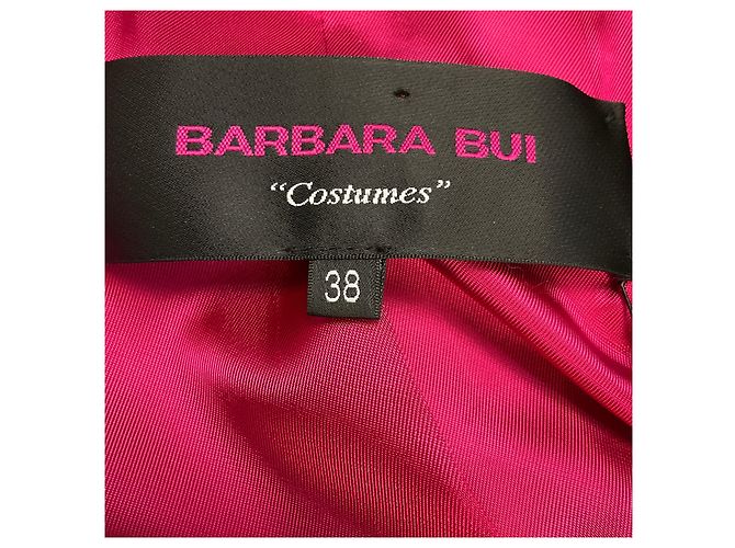 Completo Barbara Bui giacca e pantaloni in lana grigio medio - vista 4