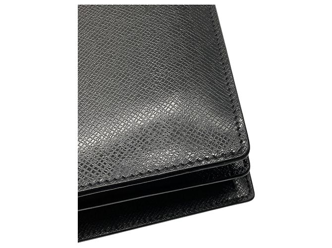 Borsa a tracolla Sunset Medium in pelle di vitello nera Saint Laurent Nero - vista 14