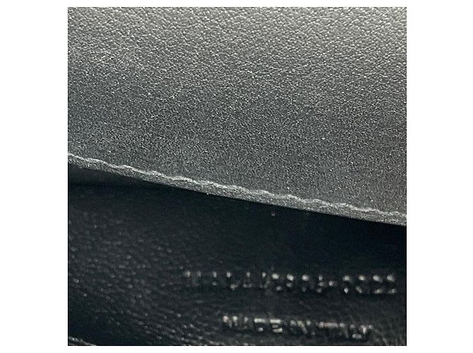 Borsa a tracolla Sunset Medium in pelle di vitello nera Saint Laurent Nero - vista 9