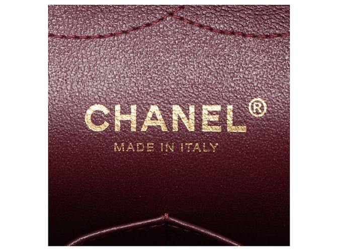 Timeless Chanel Borsa Classic Double Flap Jumbo in pelle di agnello matelassé Nera Nero - vista 10
