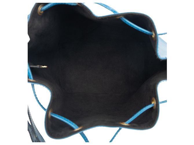 Borsa a secchiello Louis Vuitton Epi Noe GM Blu - vista 5