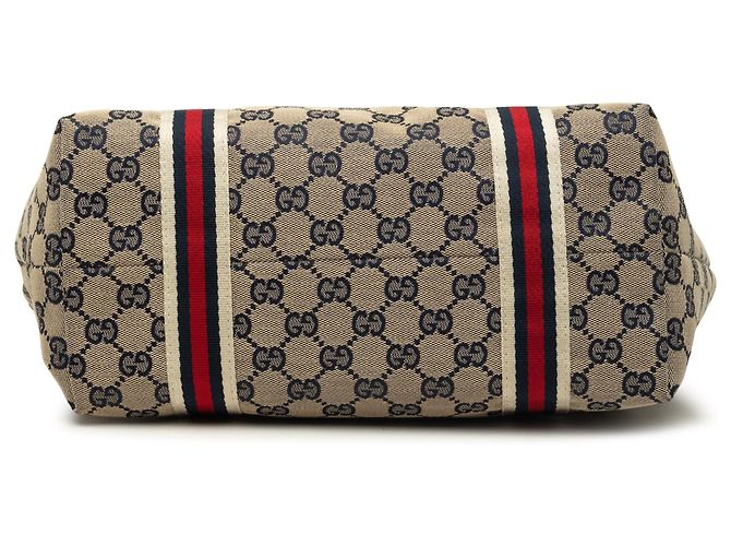 Tote Gucci GG Canvas Jolicoeur marrone - vista 3