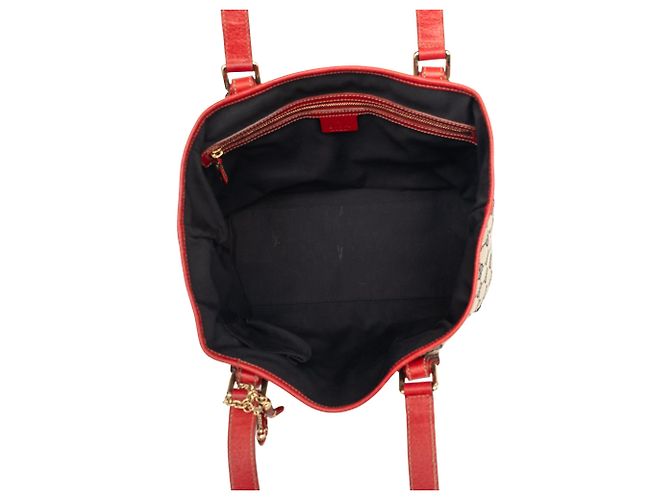 Tote Gucci GG Canvas Jolicoeur marrone - vista 4