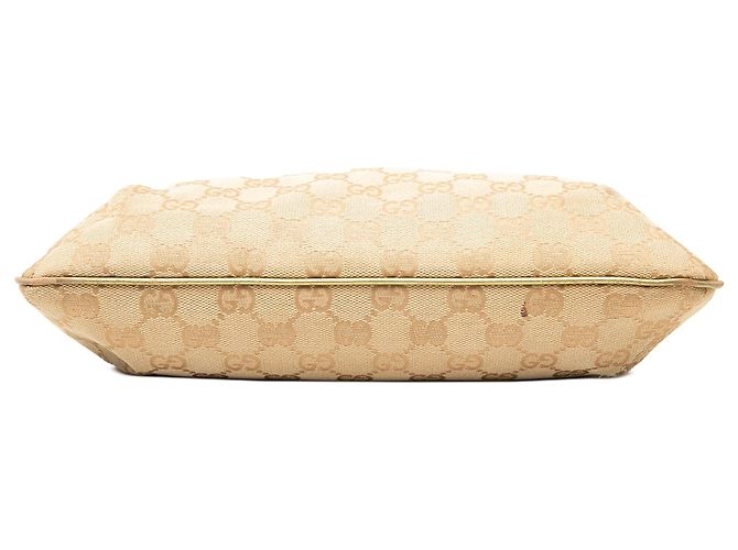 Borsa a tracolla Gucci GG Canvas Web beige - vista 3