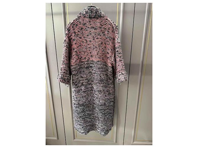 Chanel Strickjacke aus Wolle Damen 34 FR Mehrfarben - Ansicht 2