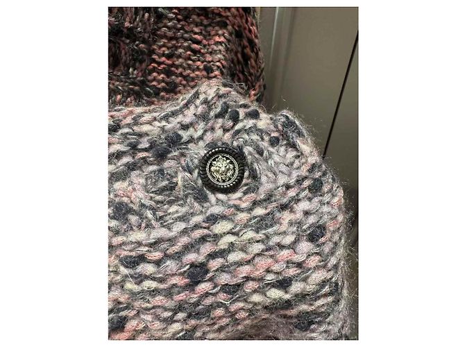 Chanel Strickjacke aus Wolle Damen 34 FR Mehrfarben - Ansicht 3