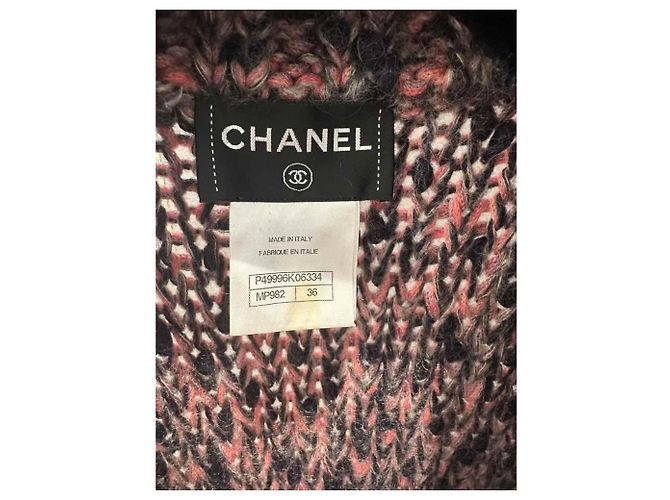 Chanel Strickjacke aus Wolle Damen 34 FR Mehrfarben - Ansicht 7