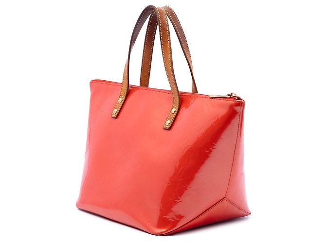 Borsa a mano Louis Vuitton Monogram Vernis Bellevue PM rossa Rosso - vista 2