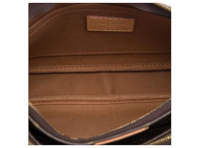 Bolsa Louis Vuitton Monogram Multi Pochette Accessoires Castanha Marrom - vista 4