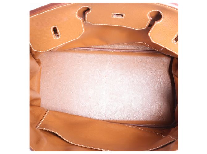 Hermès Borsa Hermes Birkin 40 Le Tournay Cushbell in Brown Z: 1996 Marrone - vista 14